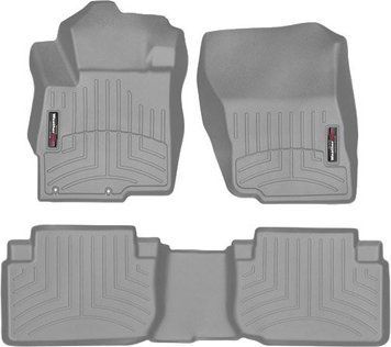 Килимки Weathertech Grey для Mitsubishi Eclipse Cross (mkI) 2018&rarr; (WT 4613221-4613222)