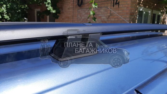Рейлінги Dacia Logan MCV 2004-2014 чорні, Черные