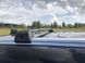 Поперечины Peugeot 5008 2017- 5 дверей на интегрированные рейлинги, Черный, Аэродинамическая