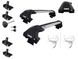 Багажник на звичайний дах MAZDA BT-50 (Mk. II) 2-dr Single Cab 12-20 Wingbar Edge