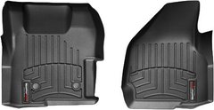Килимки Weathertech Black для Ford Super Duty (single cab)(mkIII)(with 4x4 shifter)(no dead pedal)(1 row) 2011-2012 automatic (WT 444221)