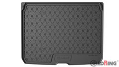Резиновые коврики в багажник Gledring для Audi Q2/SQ2 (mkI) 2016→ (с двухуровневым полом)(верхнее положение)(багажник) (GR 1125)