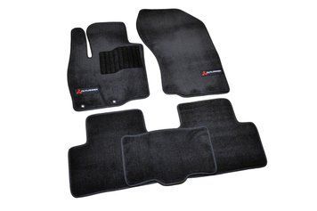 Килимки в салон текстильні для Mitsubishi Outlander (2012-) /Чёрн, Premium BLCLX1397