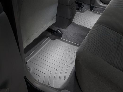 Килимки Weathertech Grey для Toyota Corolla (US)(E120)(with heating vens under front seats) 2003-2008 (WT 461091-461092)