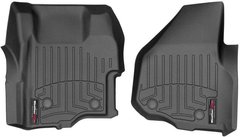 Килимки Weathertech Black для Ford Super Duty (extended & double cab)(mkIII)(with 4x4 shifter)(no dead pedal)(1 row) 2011-2012 automatic (WT 444261)