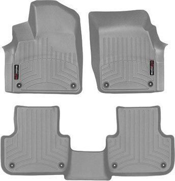 Коврики Weathertech Grey для Bentley Bentayga (mkI) 2016&rarr; (WT 468871-468874)