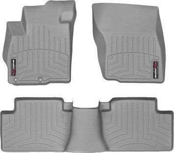 Килимки Weathertech Grey для Mitsubishi Outlander (mkII-mkIII)(1-2 row) 2005&rarr; (WT 466511-461622)