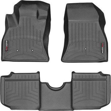 Коврики Weathertech Black для Fiat 500L (mkI) 2012-06/2017 manual (WT 445261-445262)