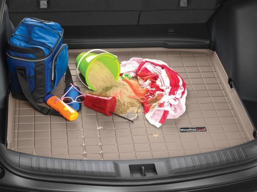 Килимок Weathertech Grey для BMW X5 (E70)(trunk behind 3 row) 2007-2013 (WT 42405)