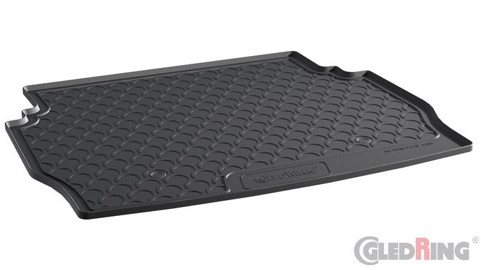 Резиновые коврики в багажник Gledring для BMW 1-series (F20)(5-дв.) 2011-2015 (багажник) (GR 1205)