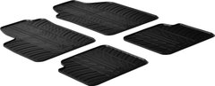 Гумові килимки Gledring для Fiat 500 (mkI)(без клипс) 2007-2012 (GR 0133)