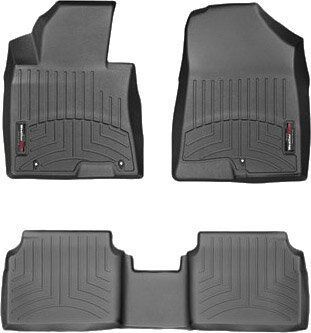 Коврики Weathertech Black для Hyundai i30 (mkII) 2012-2017 (WT 444291-444292)