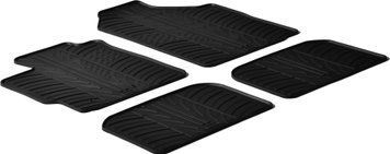 Резиновые коврики Gledring для Toyota Yaris (mkII) 2006-2011 / Urban Cruiser (mkI) 2009-2014 (GR 0261)