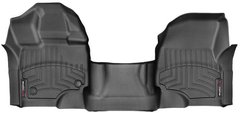 Коврики Weathertech Black для Ford F-150 (extended & double cab)(mkXII)(1 pc.)(1 row) 2015→ (WT 447931)