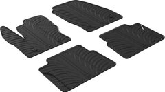 Резиновые коврики Gledring для Ford Tourneo Connect (mkII)(1-2 ряд) 2014→ (GR 0275)