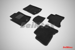 Килимки в салон 3D для Lexus GX 460 2009- /Черные 5шт 85978