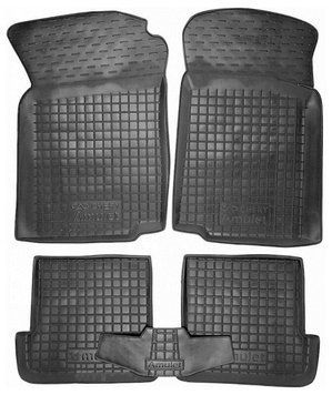 Килимки в салон для Chery Amulet 2012- черный, кт - 4шт 11362 Avto-Gumm