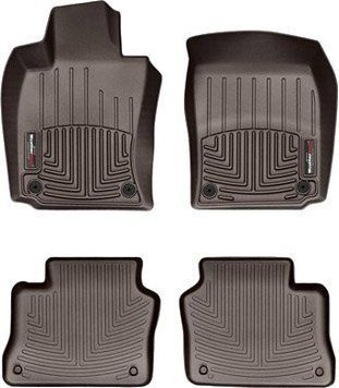 Коврики Weathertech Choco для Porsche Panamera (mkI)(not Executive) 2010-2016 (WT 472571-472572)