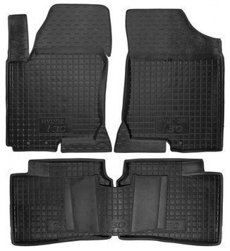 Килимки в салон для Hyundai i30 2009-2012 черный, кт - 4шт 11170 Avto-Gumm