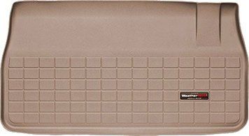 Килимок Weathertech Beige для Dodge / Chrysler Grand Caravan (mkIV-mkV)(Stow & Go Seats)(trunk behind 3 row) 2001-2016 (WT 41265)