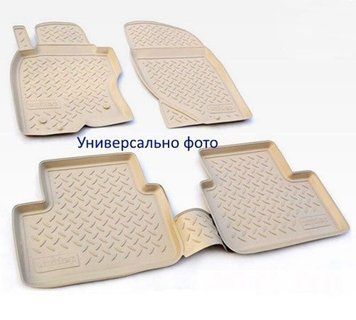 Килимки в салон для Infiniti JX (12-) (полиур., компл - 4шт) цвет бежевый. NPA11-C33-600B