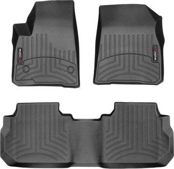Килимки Weathertech Black для Cadillac XT5 (mkI) 2017&rarr; (WT 449551-449552)