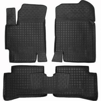 Коврики в салон для Hyundai Accent 2006- 2010 черный, кт - 4шт 11159 Avto-Gumm