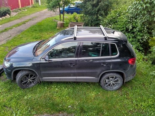 Поперечины CITROEN C5 Kombi 2001-2007 Amos Futura Wind на рейлинги 1,2м, Аэродинамическая