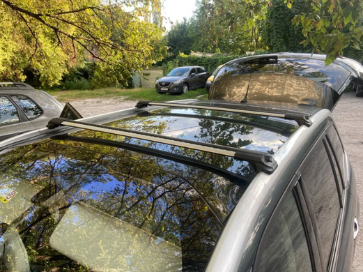 Поперечины Turtle AIR1 (1006) Citroen C4 Grand Picasso 2014-2022 , Хром, Аэродинамическая