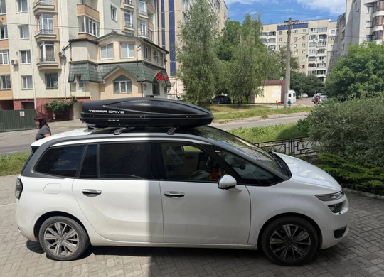 Поперечины Turtle AIR1 (1006) Citroen C4 Grand Picasso 2014-2022 , Хром, Аэродинамическая