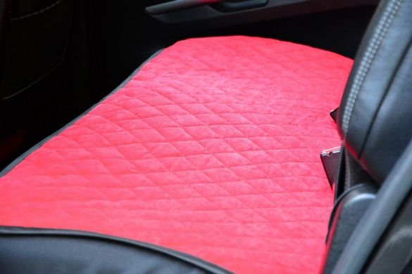 Накидки на задні сидіння Standart червоні з алькантари