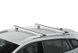 Поперечины Volvo V50 универсал 2004-2012 на рейлинги, Хром, Аэродинамическая