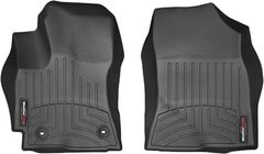 Коврики Weathertech Black для Toyota Corolla (US)(E170)(with heating vens under front seats)(1 row) 2013-2016 automatic (WT 445801)