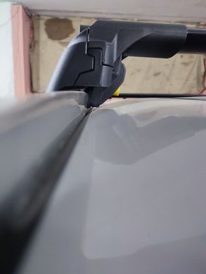 Поперечини Turtle AIR2 DONG FENG M-NV 2019 - на інтегровані рейлінги, Черный, Аєродинамічна