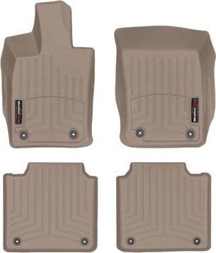Коврики Weathertech Beige для Porsche Panamera (mkII)(Executive) 2017&rarr; (WT 4511801-4511803)