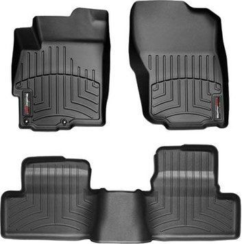 Килимки Weathertech Black для Mitsubishi Lancer (mkX) 2008&rarr; (WT 442231-442232)