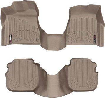 Килимки Weathertech Beige для Lincoln Town Car (not long)(mkIII) 1998-2011 (WT 456831-456832)