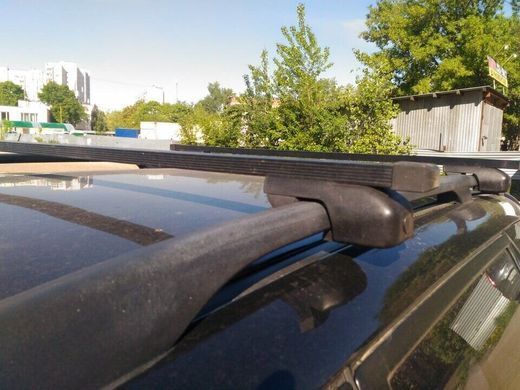 Поперечки VAUXHALL Omega Kombi 1994-2003 Amos Nowy STL на рейлінги 1,2м, Черный, Квадратна