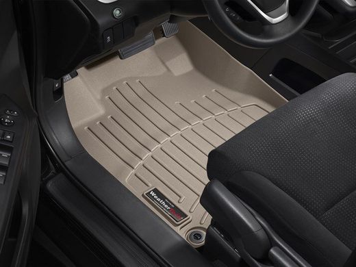 Килимки Weathertech Beige для Honda CR-V (US)(mkIV)(no subwoofer under passenger seat)(1 row) 2012-2016 (WT 457371)