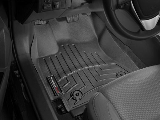 Килимки Weathertech Black для Toyota Corolla (US)(E170)(with heating vens under front seats)(1 row) 2013-2016 automatic (WT 445801)