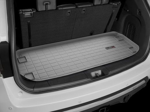 Коврик Weathertech Grey для Nissan Pathfinder (mkIV); Infiniti QX60 / JX (mkI)(trunk behind 3 row) 2010→ (WT 42587)