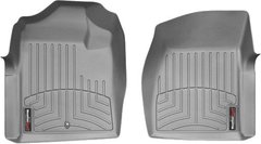 Килимок Weathertech Grey для Chevrolet Silverado (single cab)(mkII)(no 4x4 shifter)(1 row bucket) 2007-2014 (WT 463431)