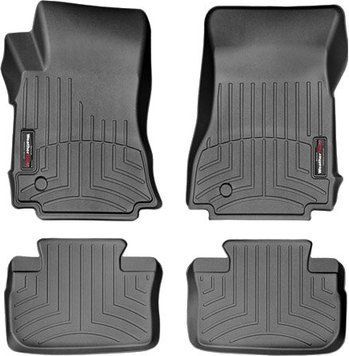 Килимки Weathertech Black для Cadillac CTS (coupe)(mkII)(RWD) 2011-2014 automatic (WT 447641-441492)