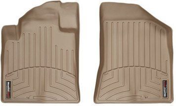 Килимки Weathertech Beige для Hyundai Santa Fe (mkII)(2 fixings)(1 row) 2007-2009 (WT 450961)