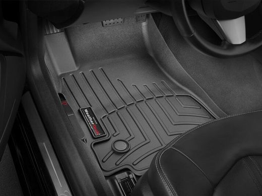 Коврики Weathertech Black для Cadillac CTS (coupe)(mkII)(RWD) 2011-2014 automatic (WT 447641-441492)