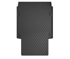 Гумові килимки в багажник Gledring для Audi A4/S4 (mkIV)(B8)(седан) 2008-2016 (багажник с защитой) (GR 1111-1998)