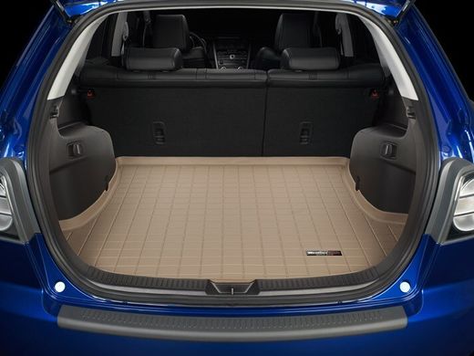 Килимок Weathertech Beige для Mazda CX-7 (mkI)(trunk behind 2 row) 2007-2012 (WT 41333)