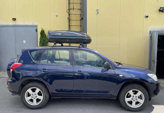 Автобокс Modula WEGO 360 140x90x39 черный глянец