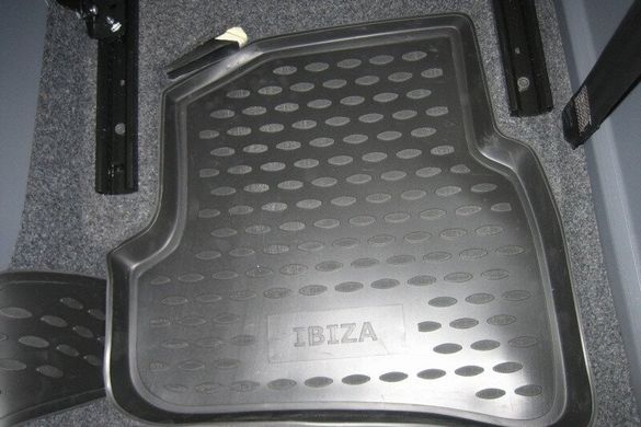 Коврики в салон для Seat Ibiza 2008-> ун., 4 шт полиуретан NLC.44.03.210