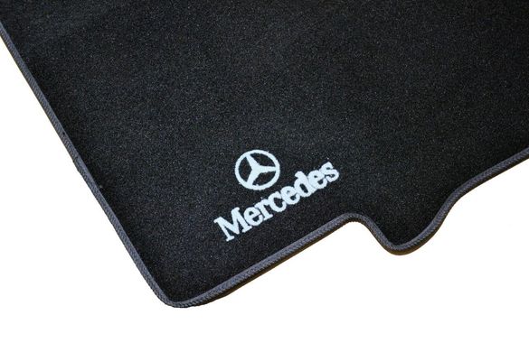 Коврики в салон ворсовые для Mercedes Sprinter (2006-) /Чёрные 1шт BLCCR1373
